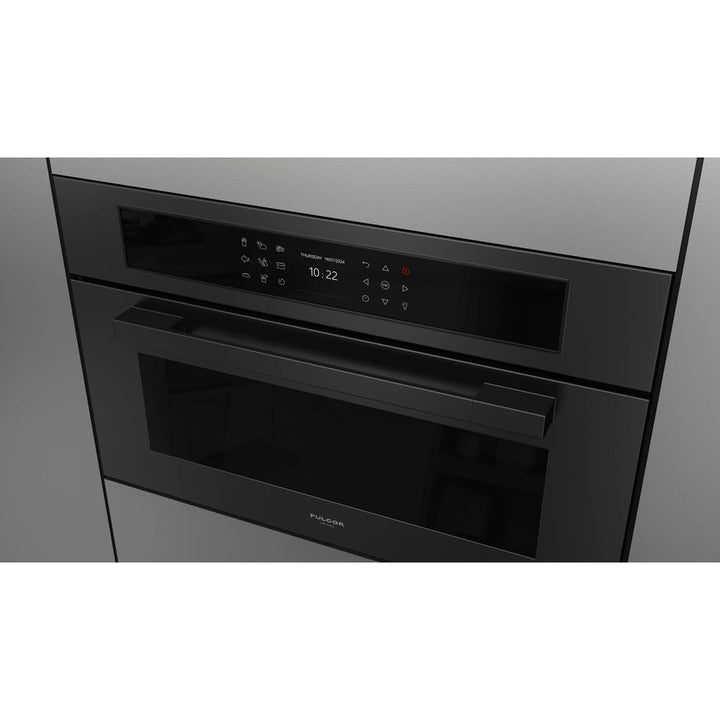 Fulgor Milano  Matteo 700 Series  30" Combi Speed Oven, Matte Black#finish_matte-black
