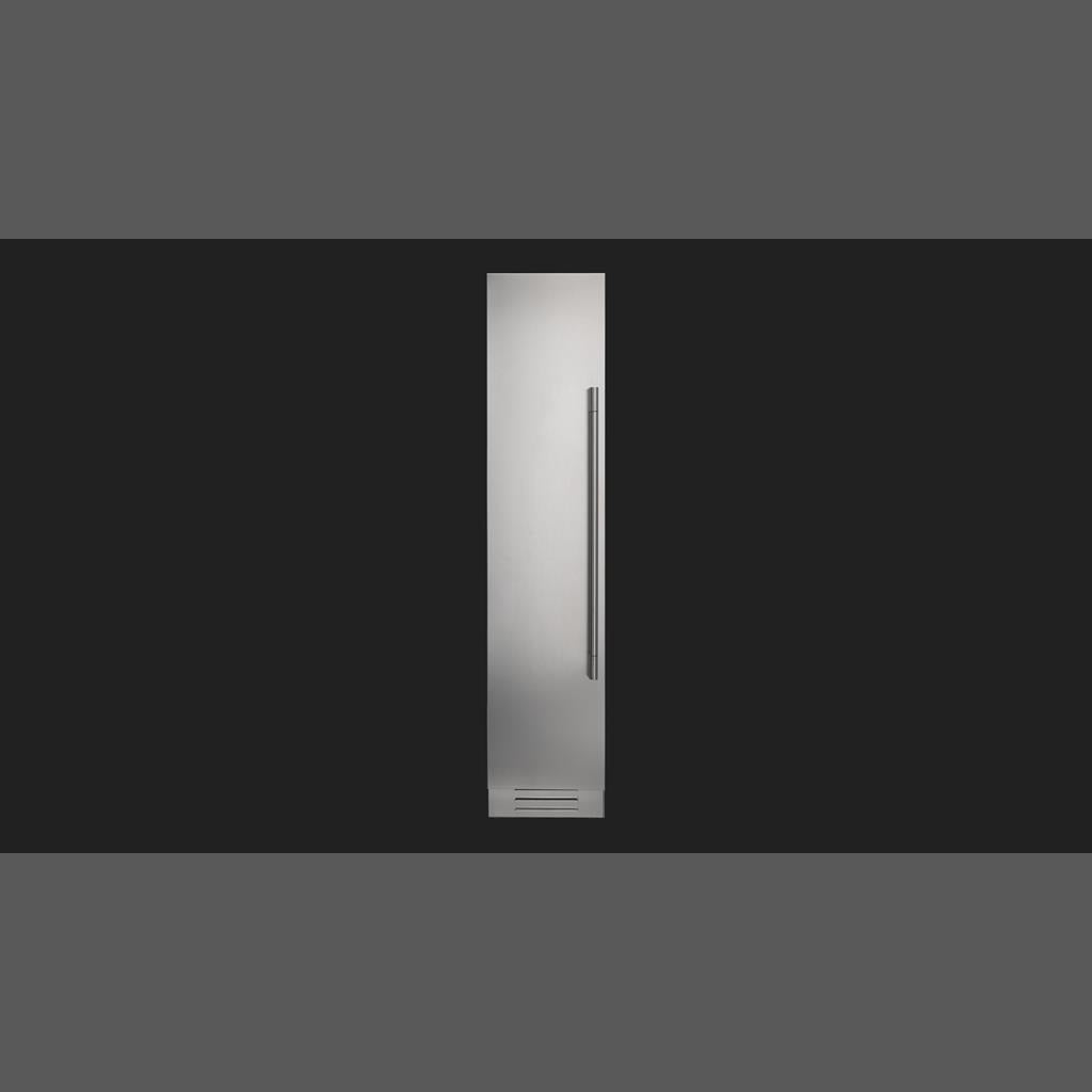 Fulgor Milano 18" Pro Stainless Column Freezer, Left Hinge