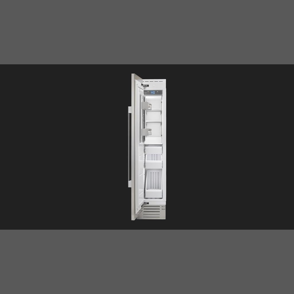 Fulgor Milano 18" Pro Stainless Column Freezer, Left Hinge