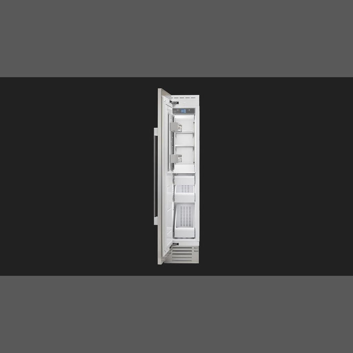 Fulgor Milano 18" Pro Stainless Column Freezer, Left Hinge