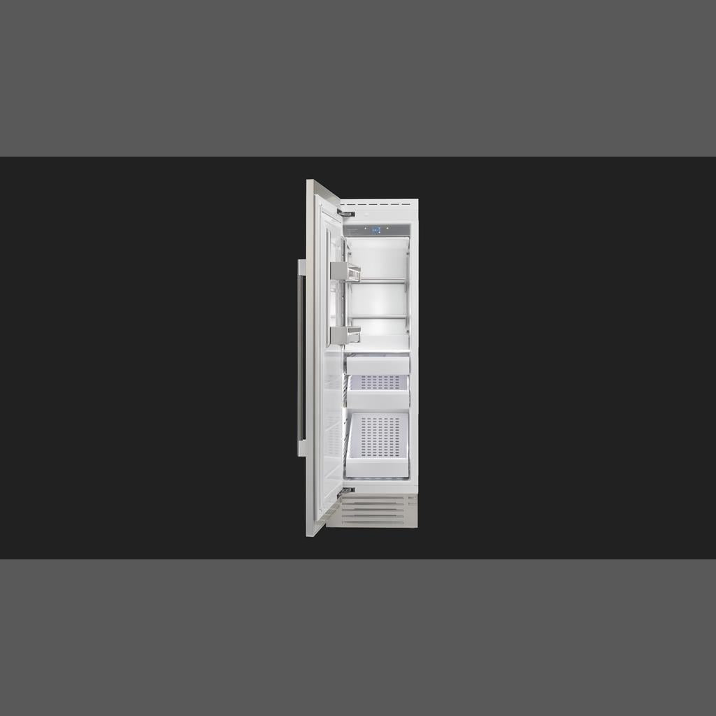 Fulgor Milano 24" Pro Stainless Column Freezer, Left Hinge