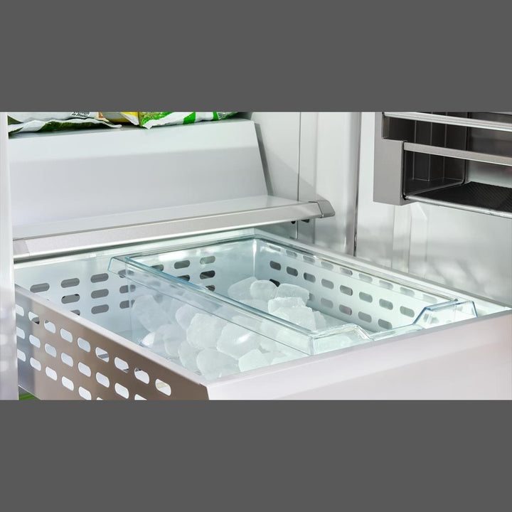 Fulgor Milano 24" Pro Stainless Column Freezer, Right Hinge