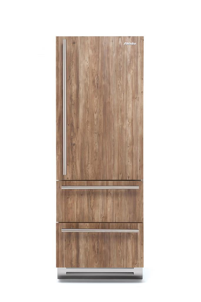 Fhiaba Integrated Series 30" Fridge with Freezer Drawers, Right Hinge