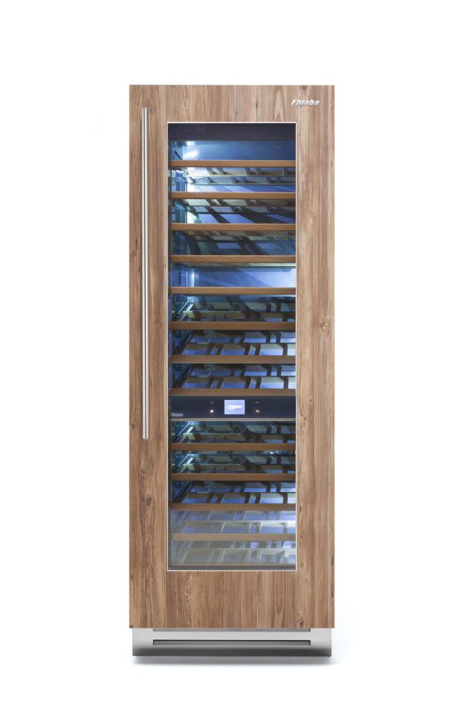 Fhiaba Integrated Series 30" Panel Ready Column Wine Cellar, Right Hinge