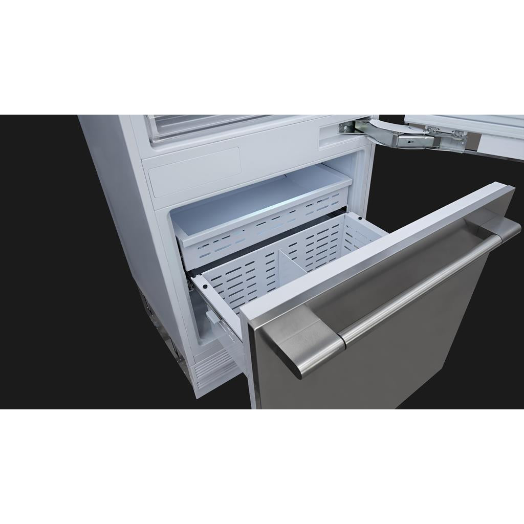 Fulgor Milano 30" 400 Series Panel Ready Refrigerator and Freezer