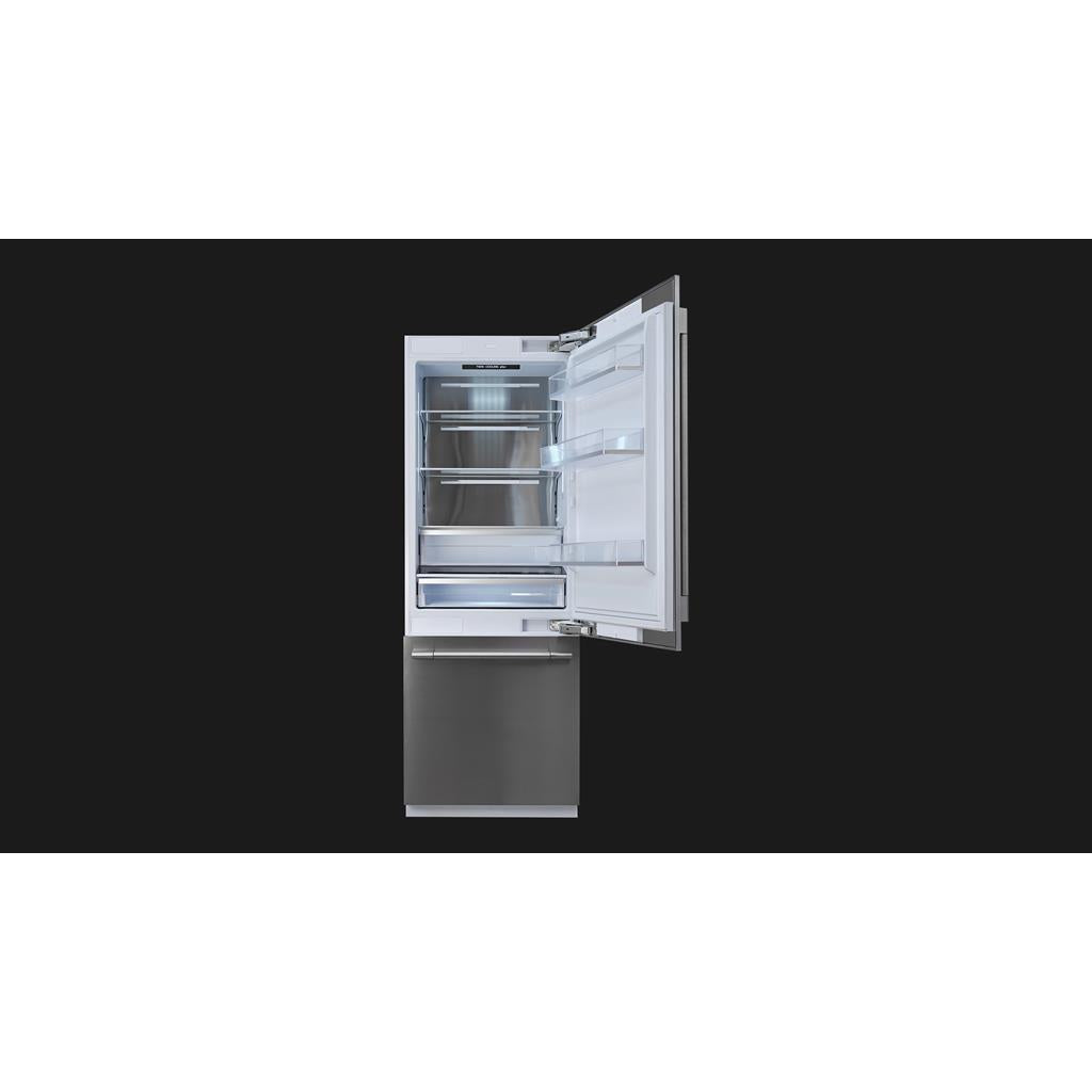 Fulgor Milano 30" 400 Series Panel Ready Refrigerator and Freezer