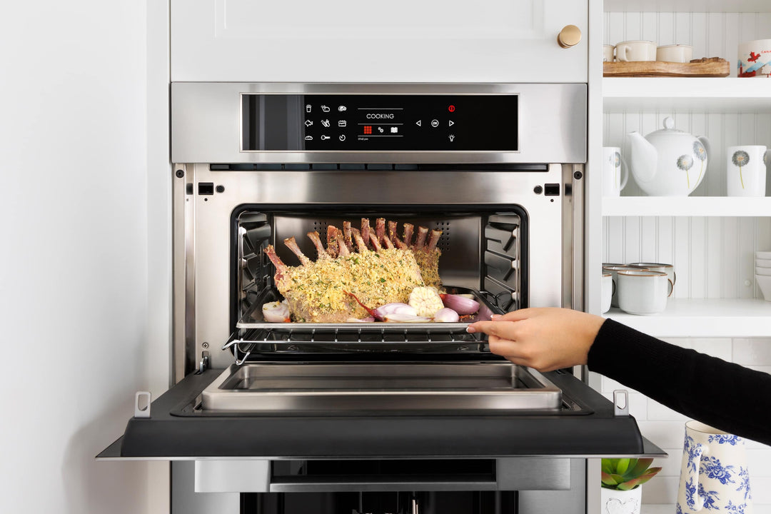 Fulgor Milano  Matteo 700 Series  24" Combi Speed Oven, Stainless Steel#finish_stainless-steel