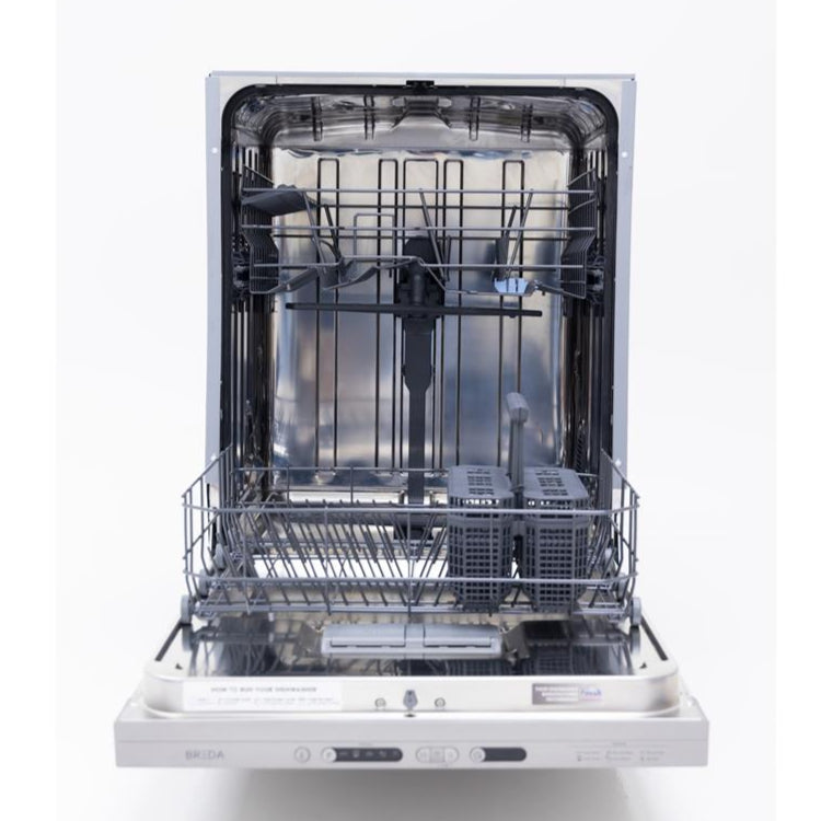 Breda 24" Standard Tub Dishwasher, Stainless, Pocket Handle