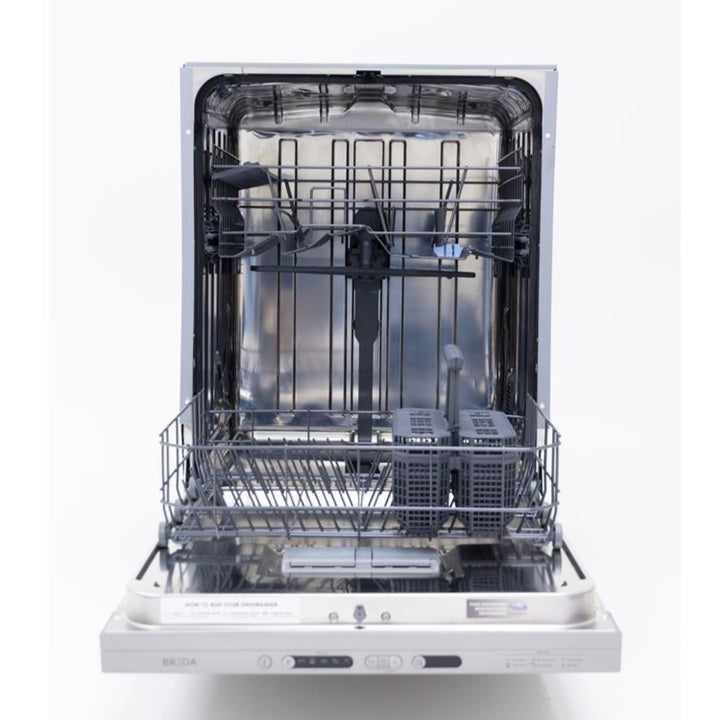 Breda 24" Standard Tub Dishwasher, Stainless, Pocket Handle