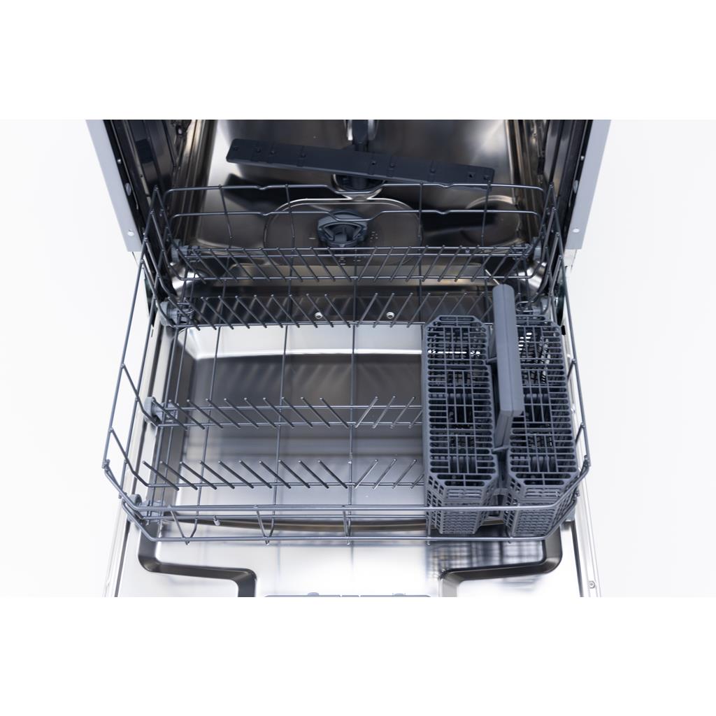 Breda 24" Tall Tub Dishwasher, Stainless Pocket Handle