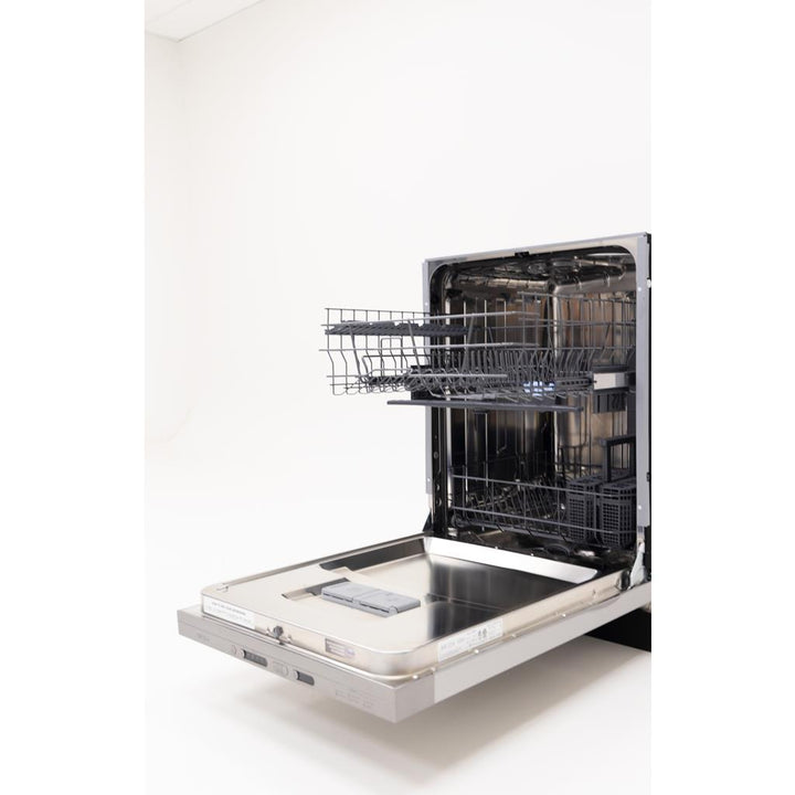 Breda 24" Tall Tub Dishwasher, Stainless Pocket Handle