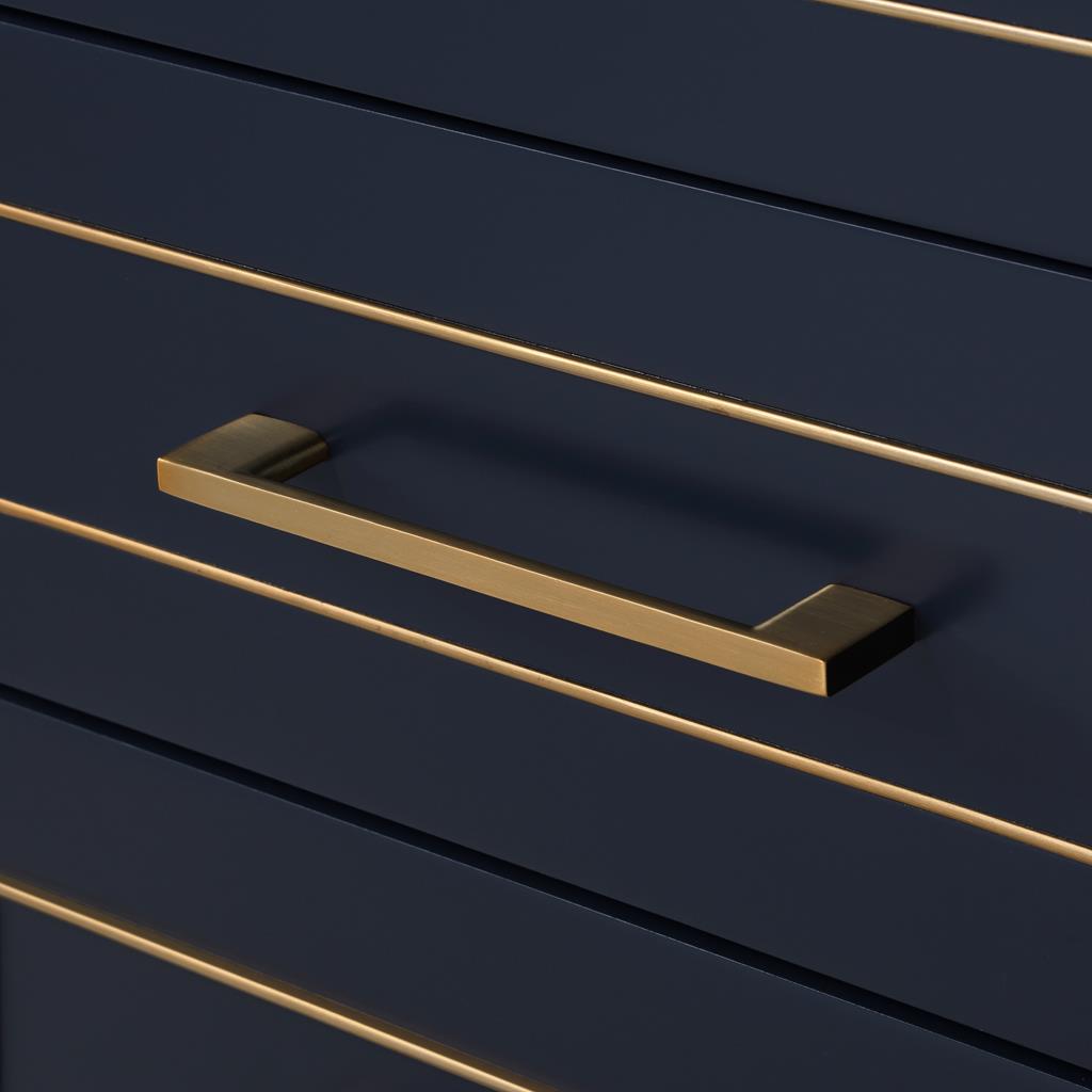 Bemma, Gracie 60" Double Vanity, Pacific Blue/Satin Brass, Carrara Marble Top#top-options_carrara-marble-top