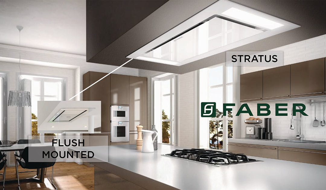 Faber Stratus Isola Range Hood - Blower Motor Not Included