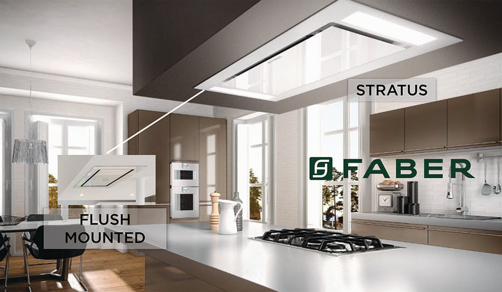 Faber Stratus Isola Range Hood - Blower Motor Not Included