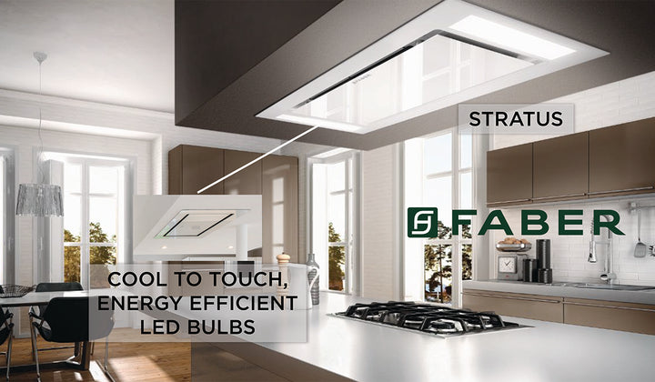 Faber Stratus Isola Range Hood - Blower Motor Not Included