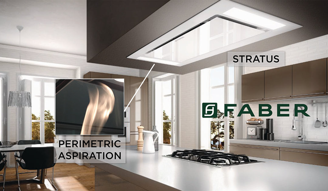 Faber Stratus Isola Range Hood - Blower Motor Not Included