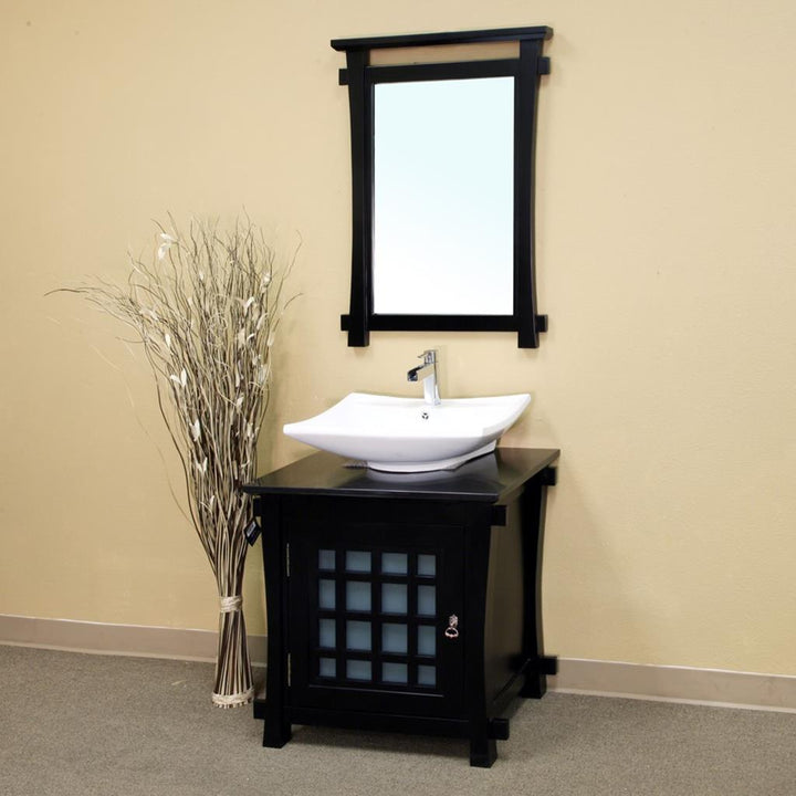 Bellaterra Alessia 30" Single Vanity, Black