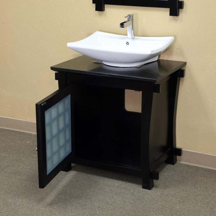 Bellaterra Alessia 30" Single Vanity, Black