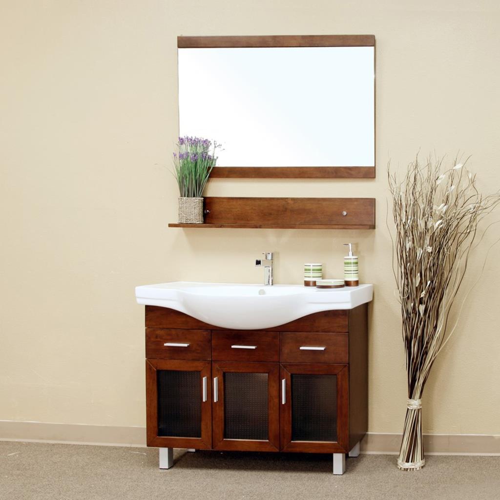 Bellaterra Felice 36.6" Single Vanity, Espresso