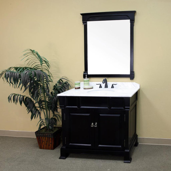 Bellaterra Fabia 42" Single Vanity, Espresso