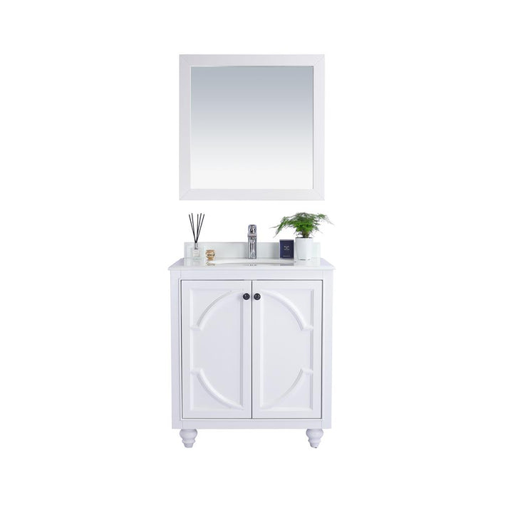 Laviva Odyssey 30" White Bathroom Vanity#top-options_pure-white-phoenix-stone-top
