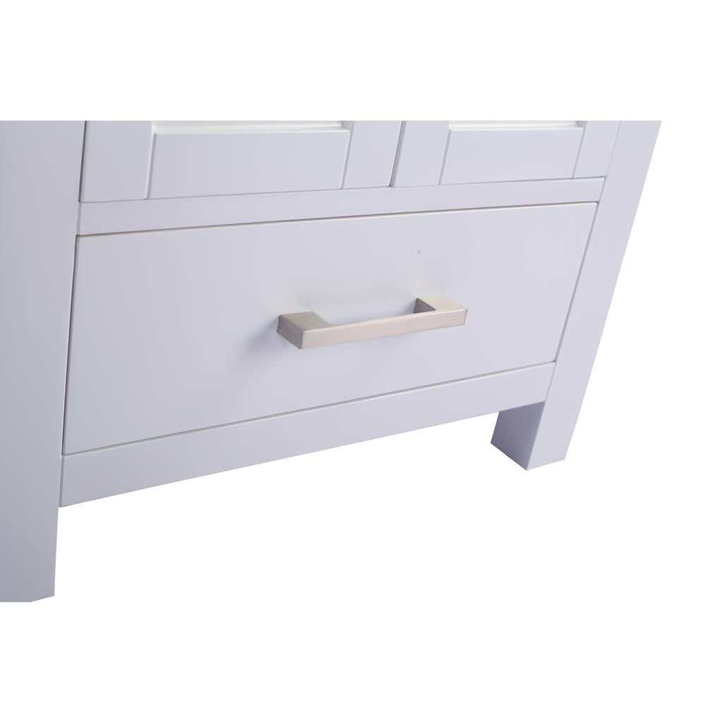 Laviva Wilson 24" White Bathroom Vanity Cabinet Only, No Top#top-options_cabinet-only-no-top