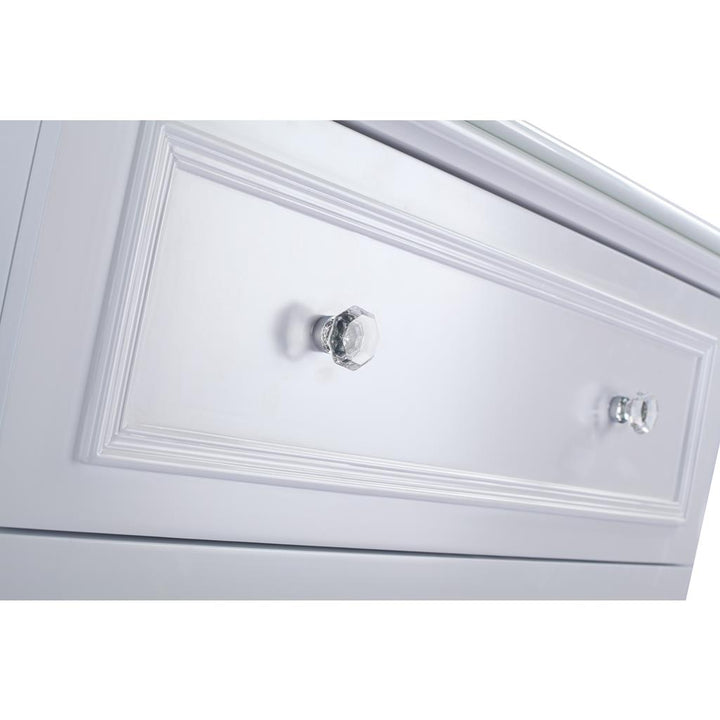 Laviva Luna 30" White Bathroom Vanity#top-options_matte-white-viva-stone-solid-surface-top