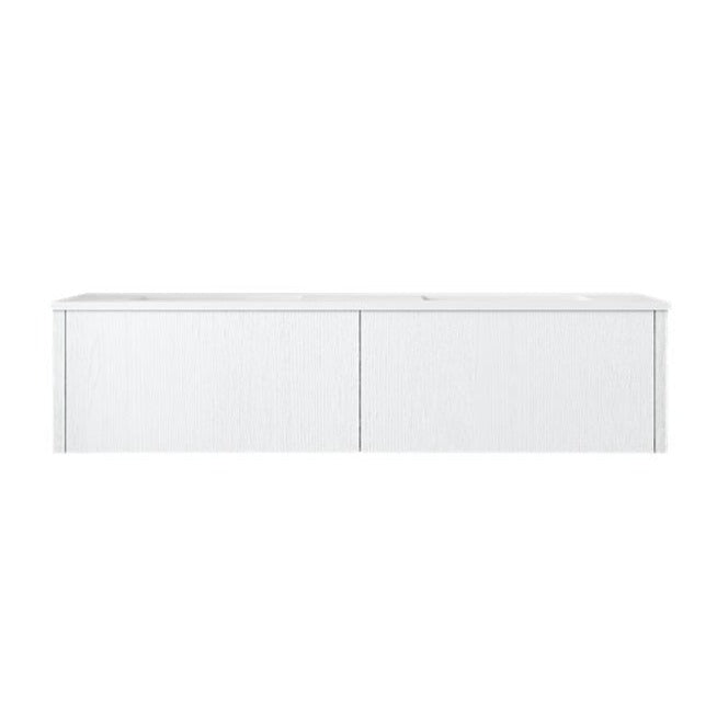 Laviva Legno 60" Alabaster White Double Sink Bathroom Vanity#top-options_matte-white-viva-stone-solid-surface-top