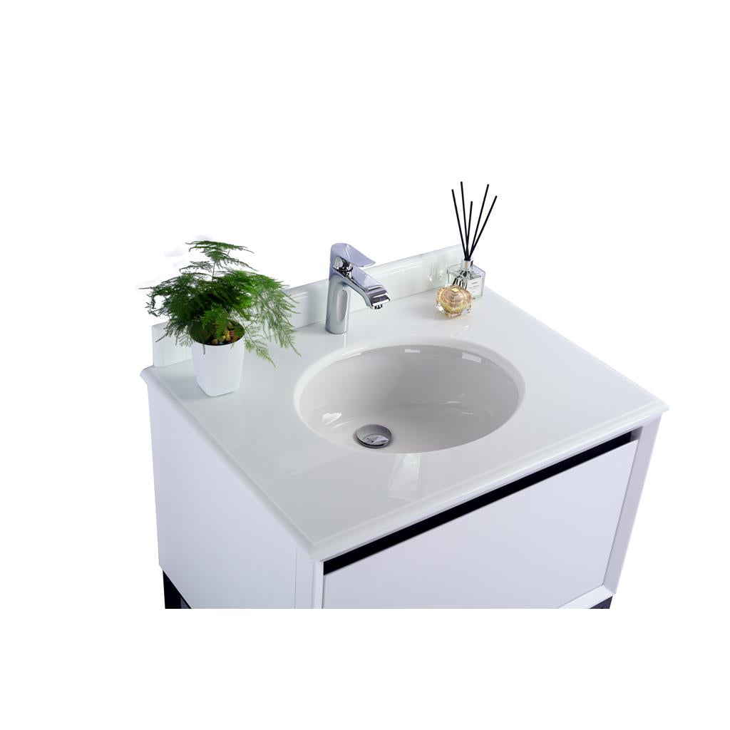 Laviva Alto 30" White Bathroom Vanity#top-options_pure-white-phoenix-stone-top
