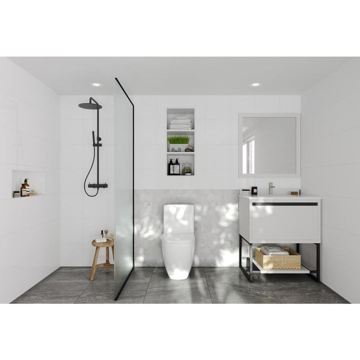 Laviva Alto 30" White Bathroom Vanity#top-options_pure-white-phoenix-stone-top