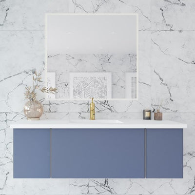 Laviva Vitri 54" Nautical Blue Bathroom Vanity VIVA Stone Matte White Solid Surface Top#top-options_viva-stone-matte-white-solid-surface-top