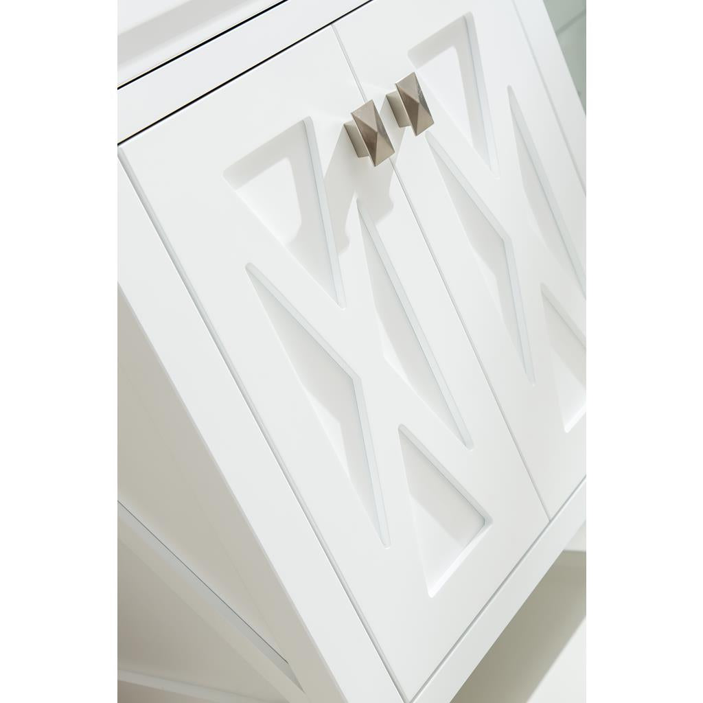 Laviva Wimbledon 24" White Bathroom Vanity Cabinet Only, No Top#top-options_cabinet-only-no-top