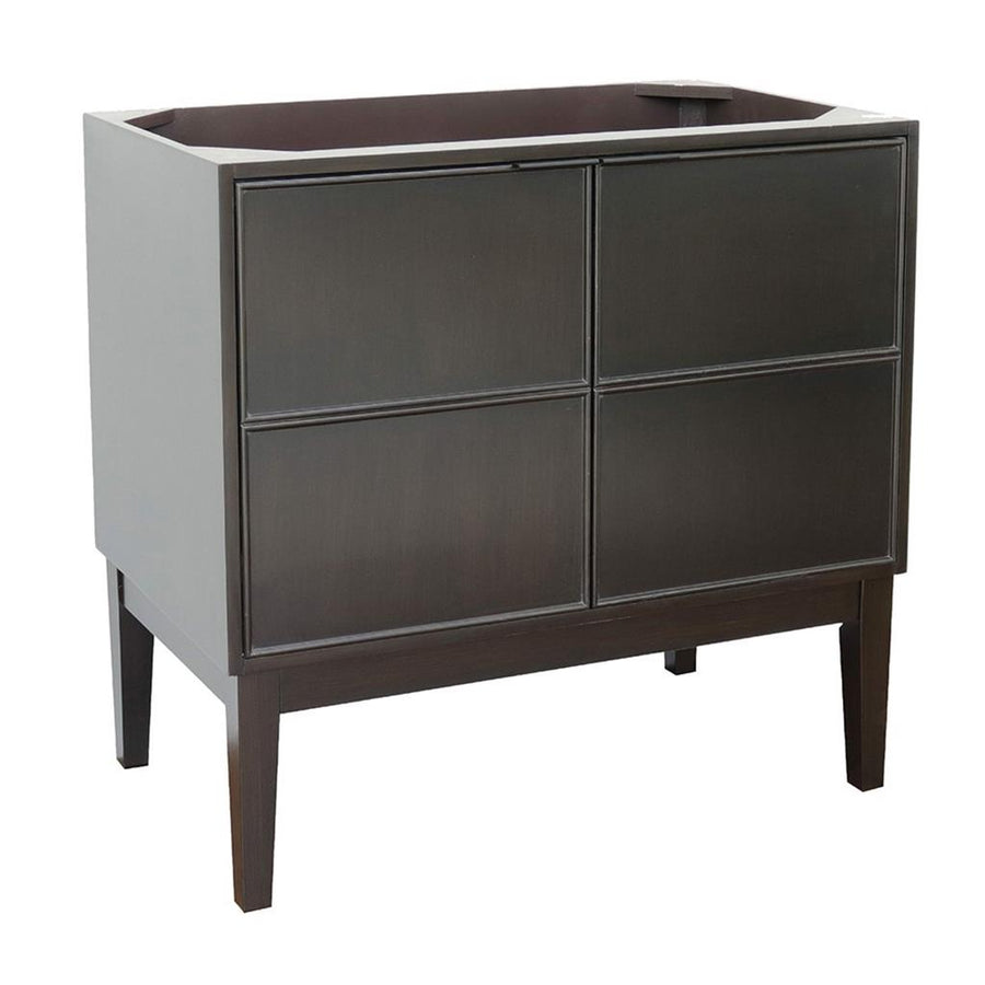 Bellaterra Scandi 36" Single Vanity, Cappuccino, Cabinet Only