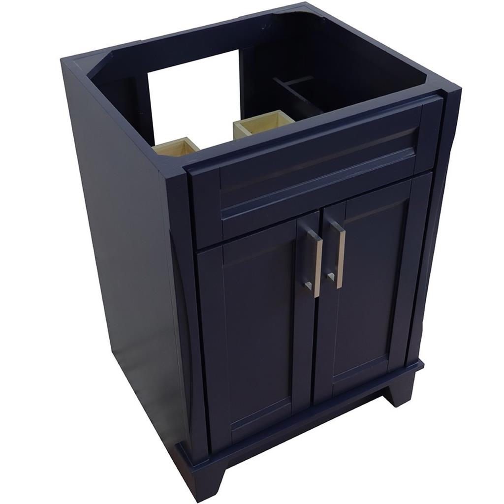 Bellaterra Terni 24" Single Vanity, Blue, Cabinet Only