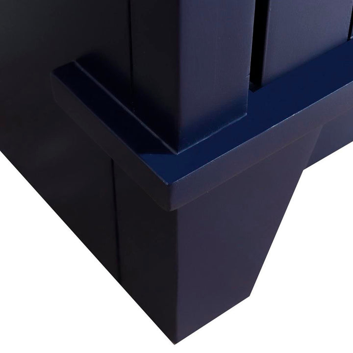 Bellaterra Terni 31" Single Vanity, Blue, Black Galaxy Granite Top/Rectangle Sink