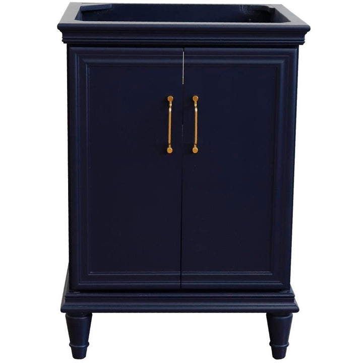 Bellaterra Forli 24" Single Vanity, Blue, Cabinet Only