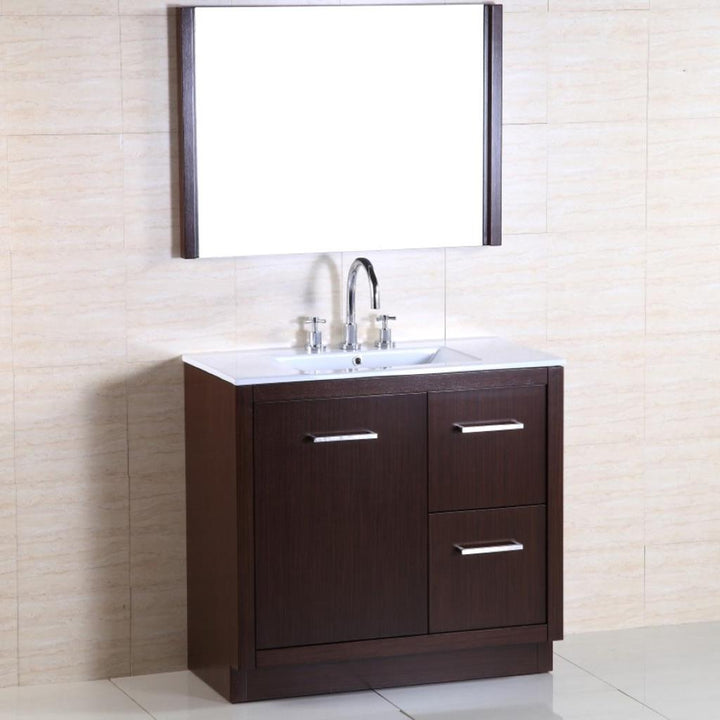 Bellaterra Modern 36" Single Vanity