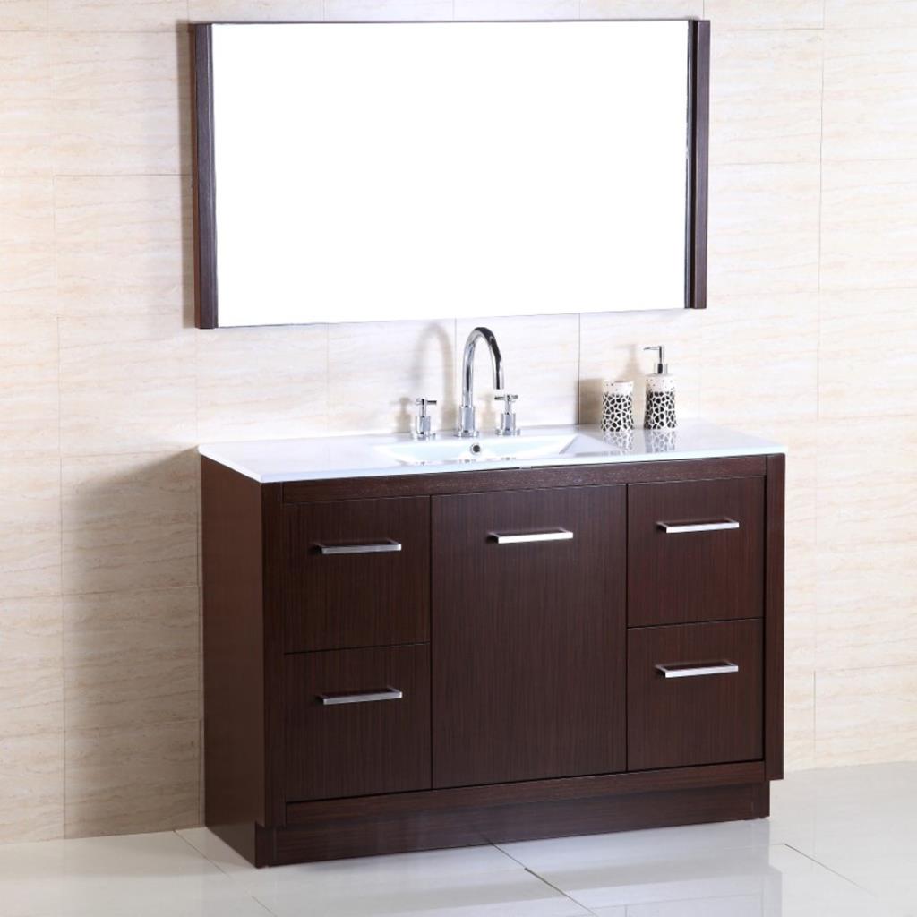 Bellaterra Modern 48" Single Vanity