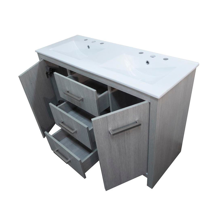 Bellaterra Modern 48" Double Vanity