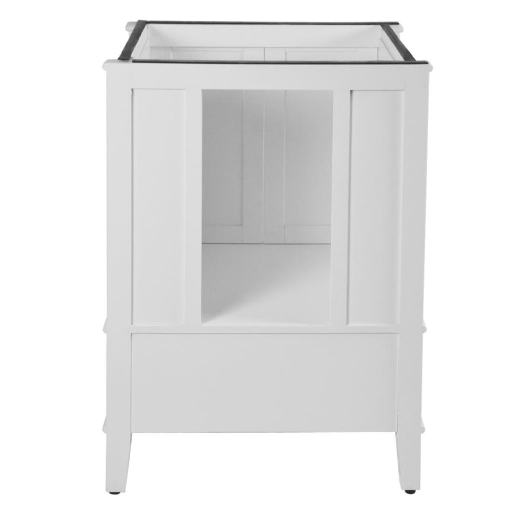 Bellaterra Aurora 25" Single Vanity, White, Quartz Top