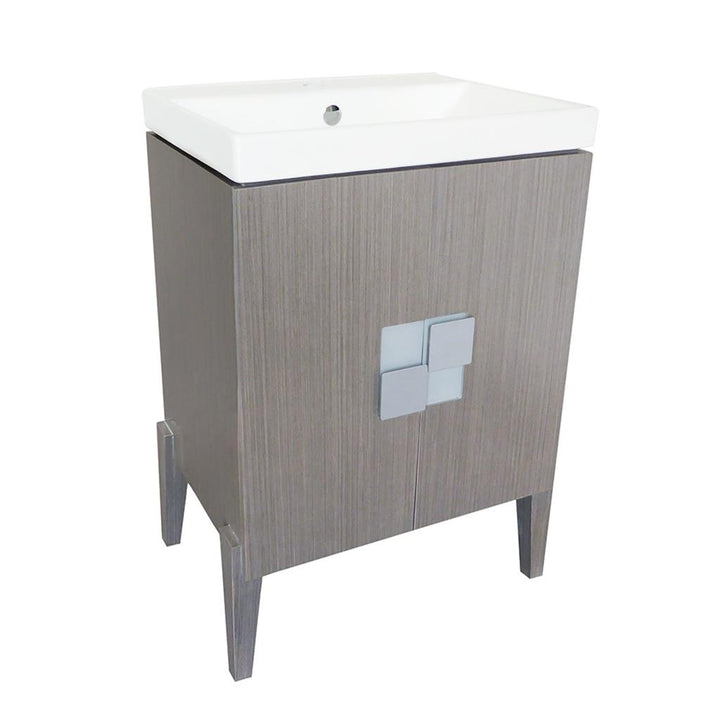 Bellaterra Milena 25" Single Vanity, Gray