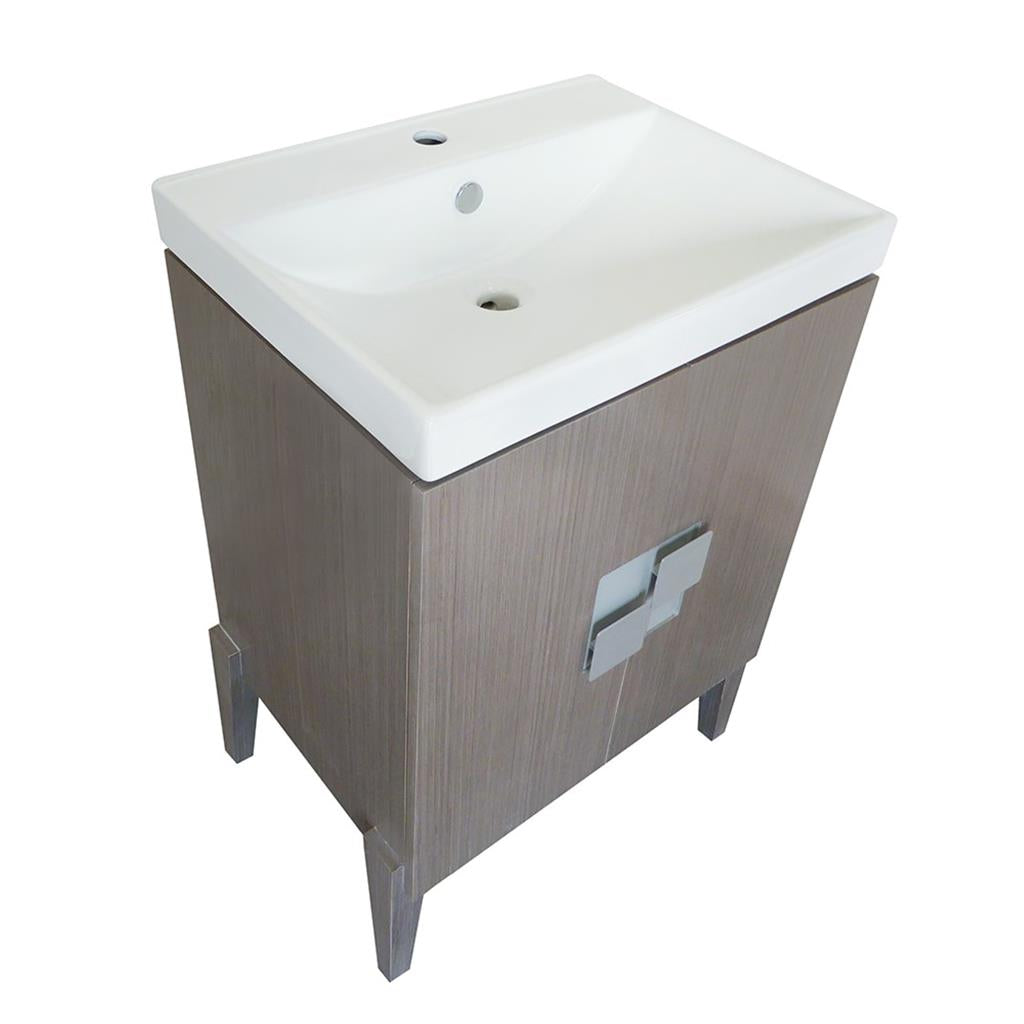 Bellaterra Milena 25" Single Vanity, Gray