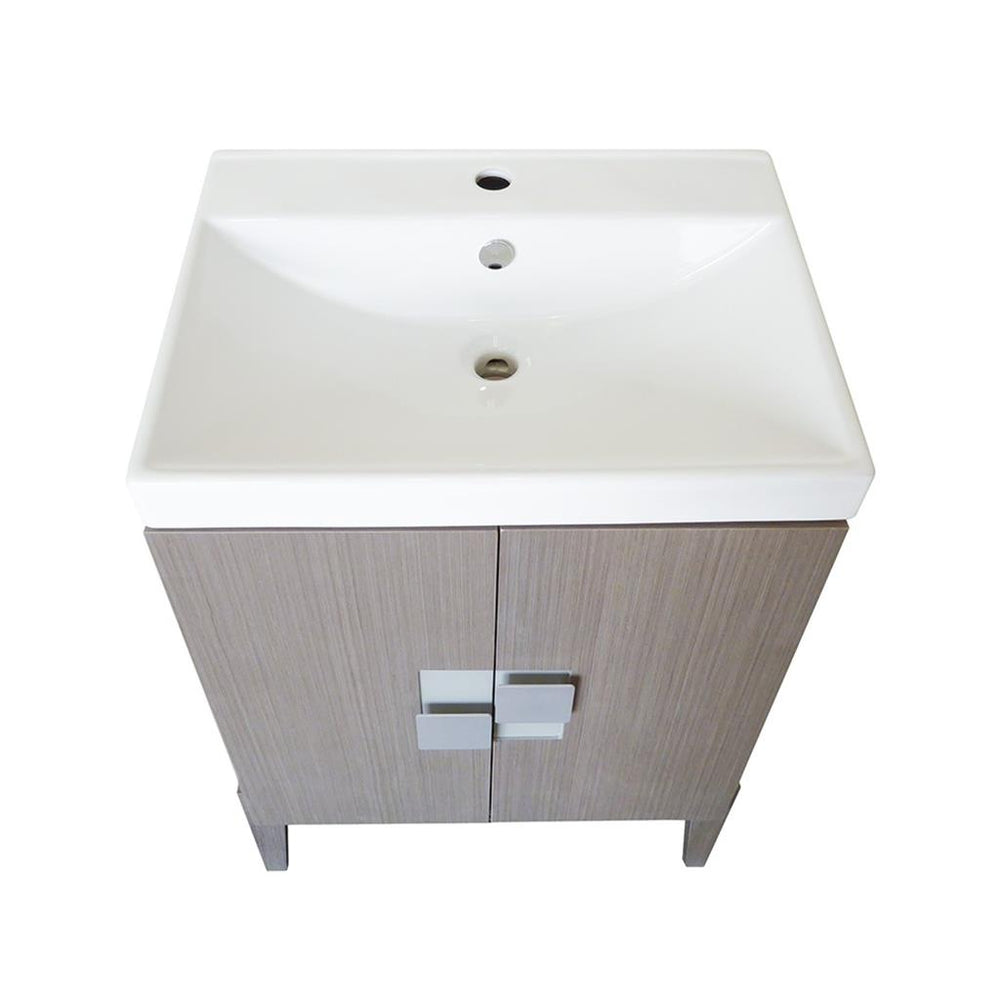 Bellaterra Milena 25" Single Vanity, Gray