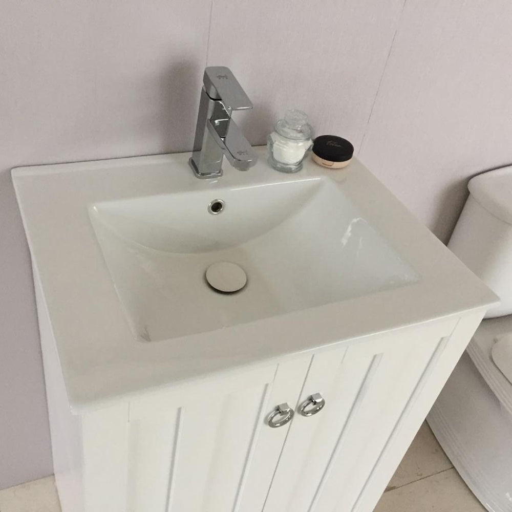 Bellaterra Renata 24" Single Vanity, White