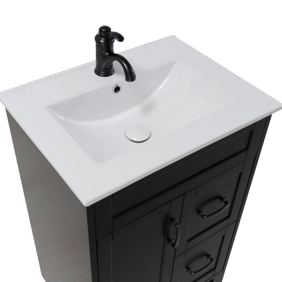 Bellaterra Marco 24" Single Vanity, Espresso