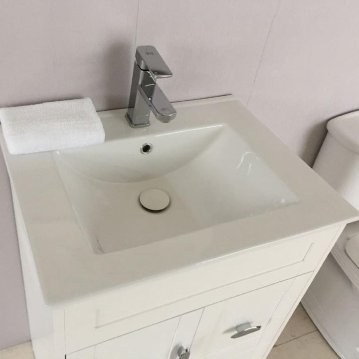 Bellaterra Marco 24" Single Vanity, White