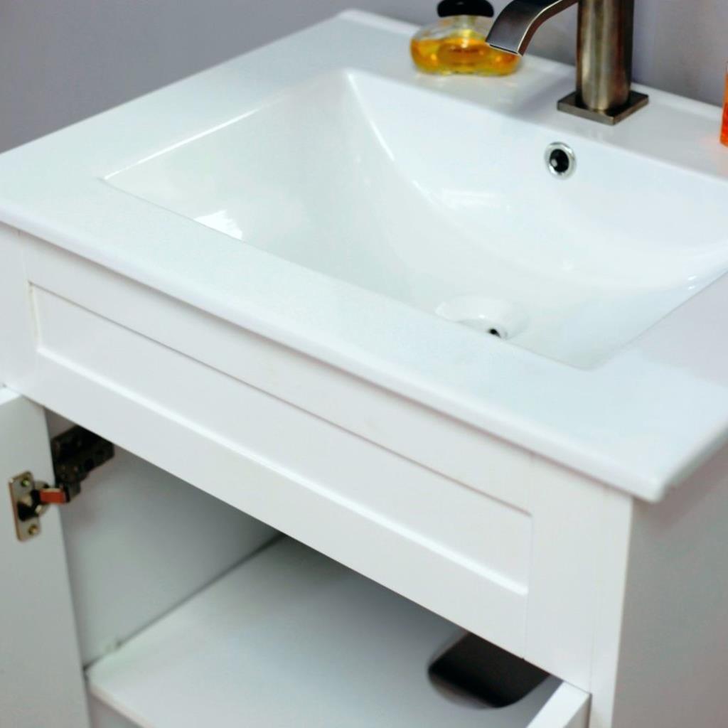 Bellaterra Marco 24" Single Vanity, White