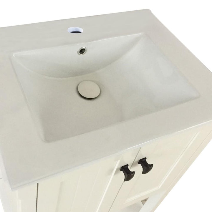 Bellaterra Pamina 24" Single Vanity, White