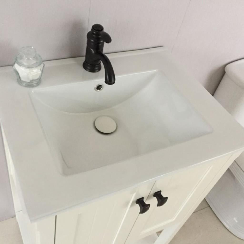 Bellaterra Pamina 24" Single Vanity, White