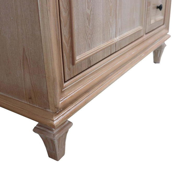 Bellaterra Sintra 37" Single Vanity, Weathered Neutral, Engineered Quartz Top